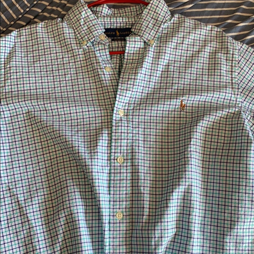 Polo plad  dress shirt